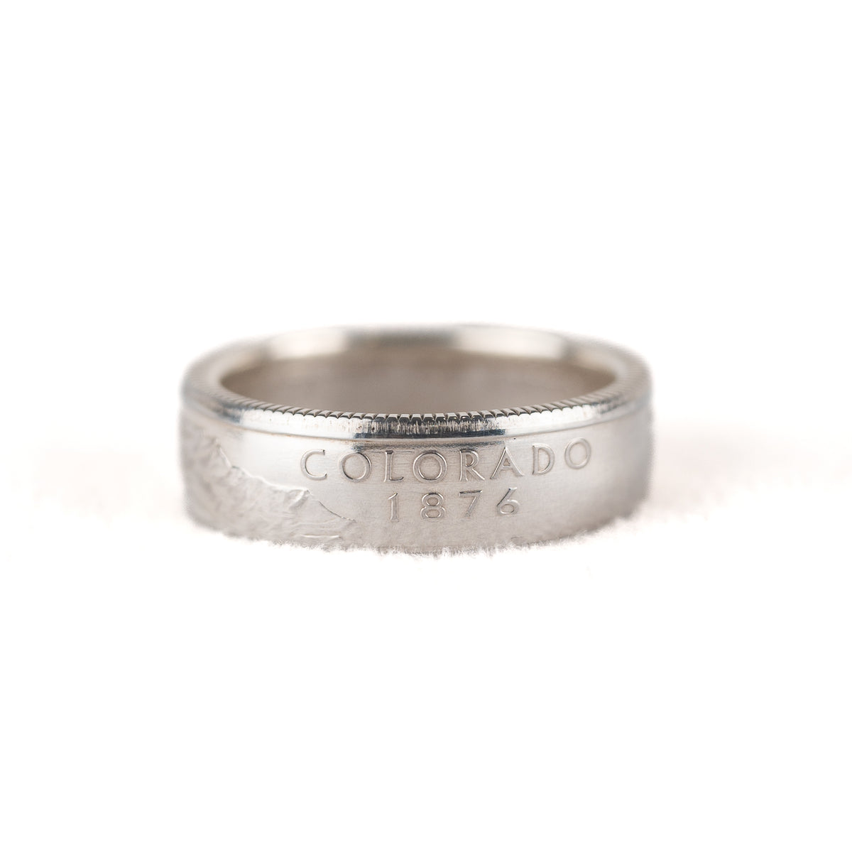Silver Colorado State Quarter