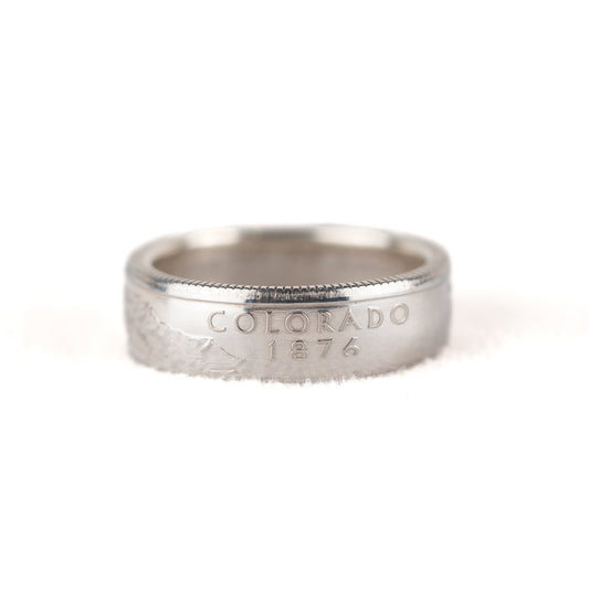 Silver Colorado State Quarter