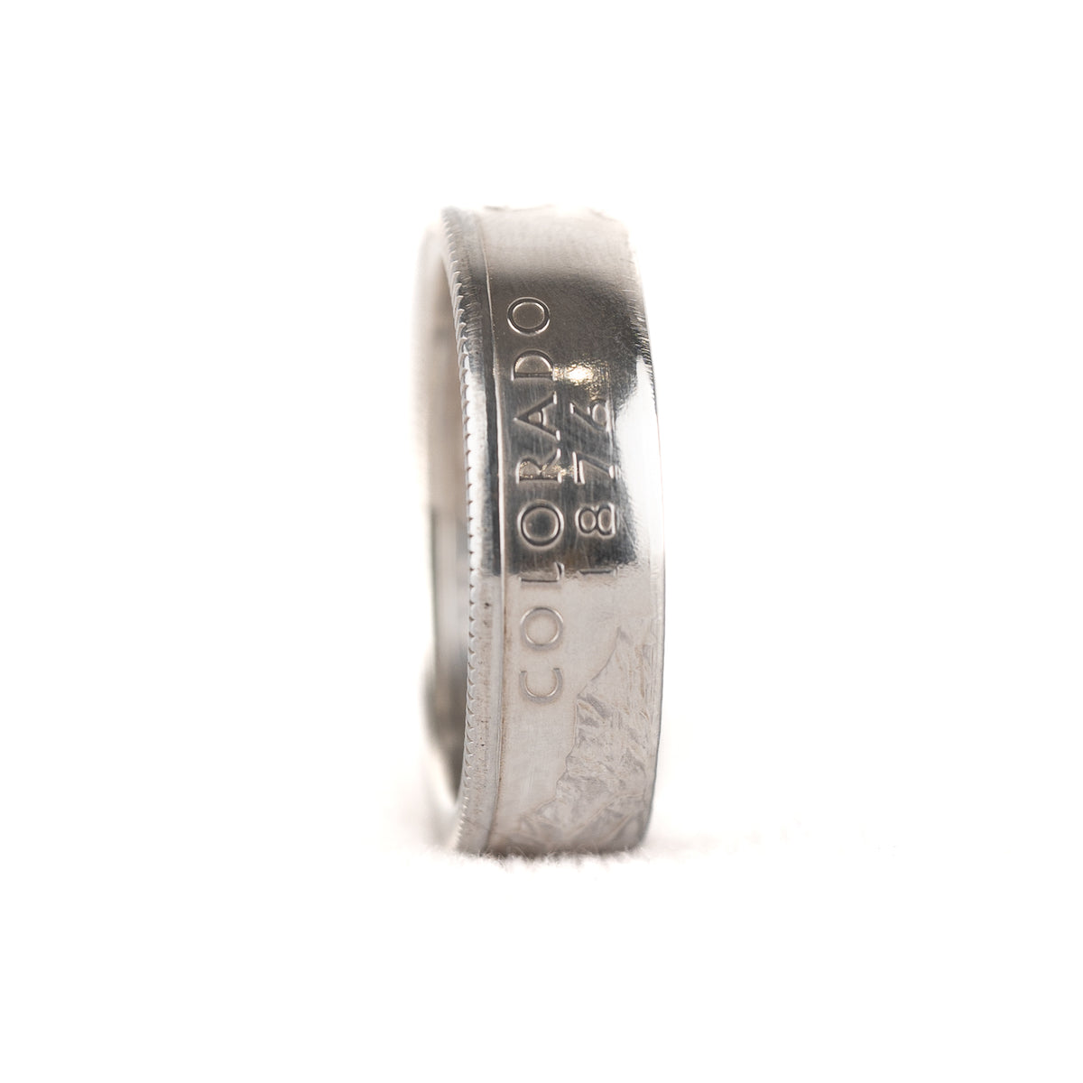 Silver Colorado State Quarter