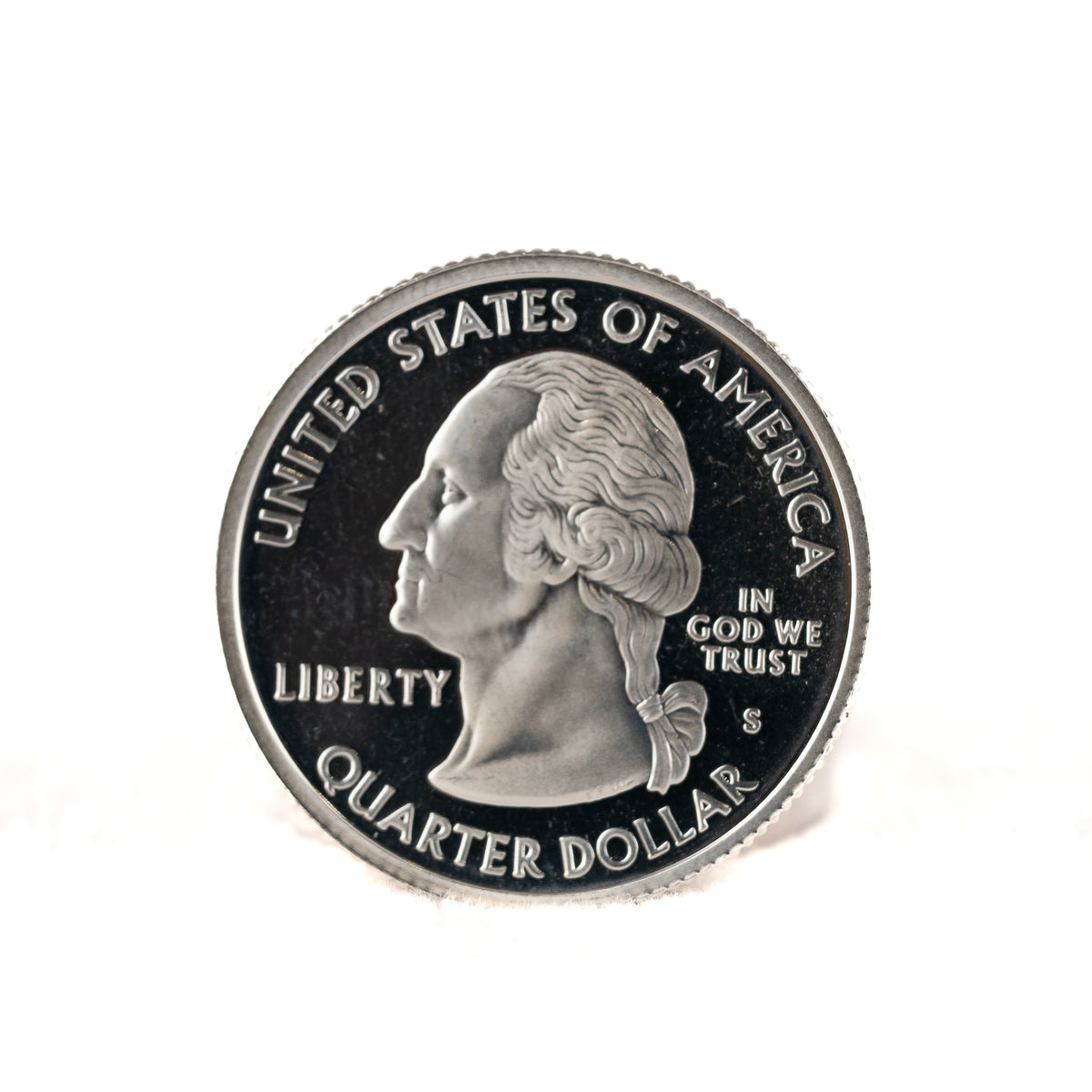 Silver Colorado State Quarter